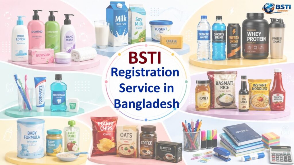 Registration service provider in for BSTI Products